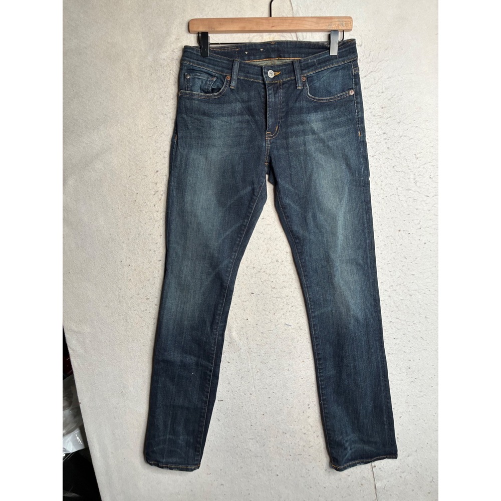 Denim & Supply Ralph Lauren Mens 29x32 Straight Leg Dark Wash Stretch Jeans 7265